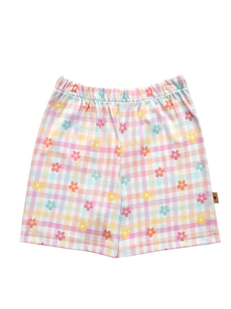 Blossom Gingham Girls Sleepwear Pants