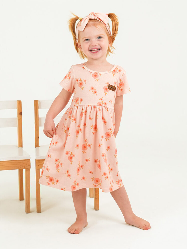Blush Meadows Dress Model