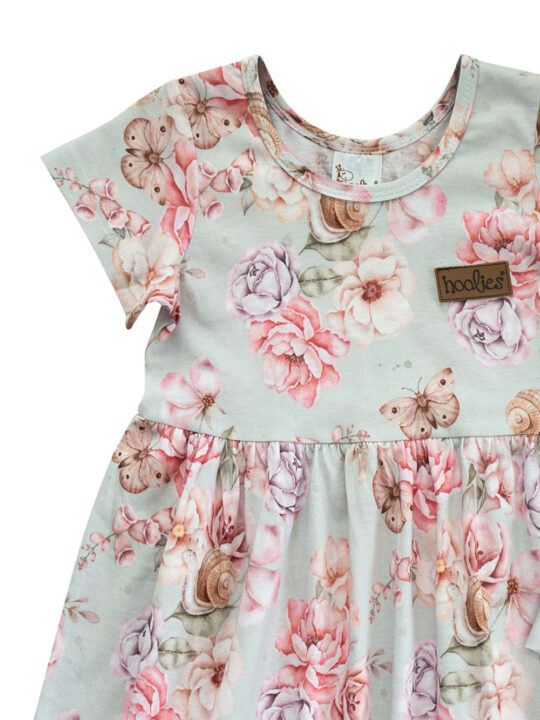 Flutter and Bloom Dress Detail