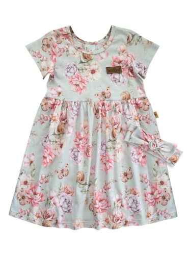 Flutter and Bloom Girls Dress