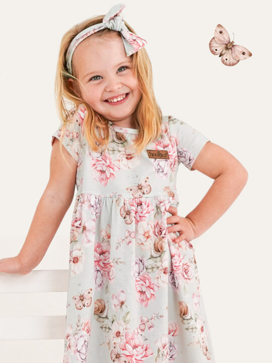 Flutter and Bloom Girls Dress Model