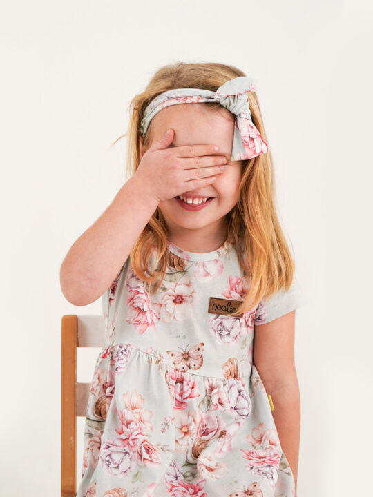 Flutter and Bloom Girls Dress