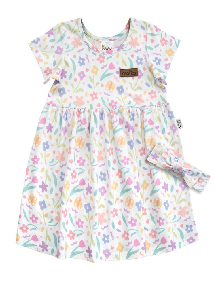 Pastel Petals Dress New