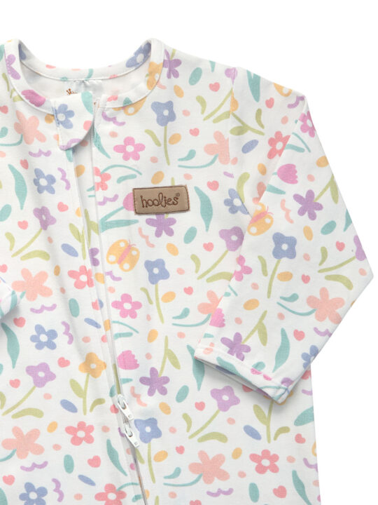 Pastel Petals Baby Summer Onesie