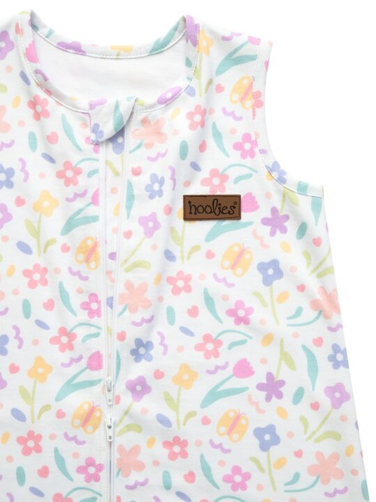 Pastel Petals Sleep Sack Zoom 1