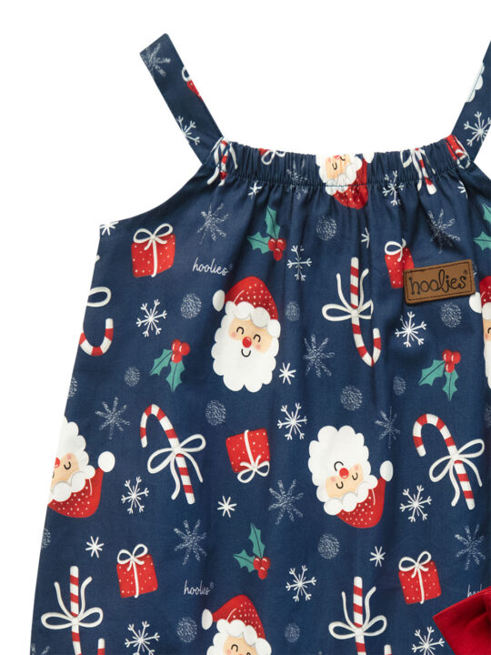 Candy Clause Girls Christmas Jumper detail