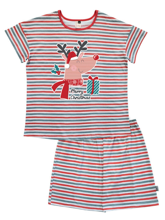 Candy Stripe Christmas Family Pyjamas