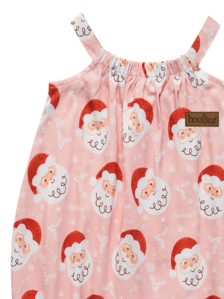 Ho Ho Hoolies Christmas Girls Romper Details