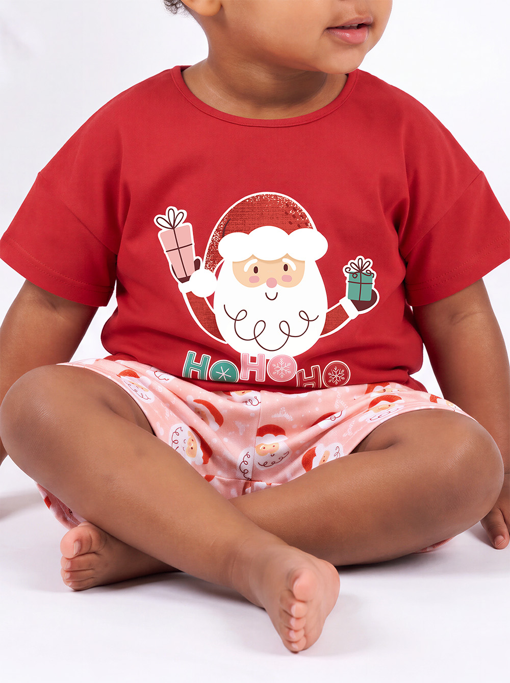 Ho Ho Kids Christmas Pyjamas Model 2