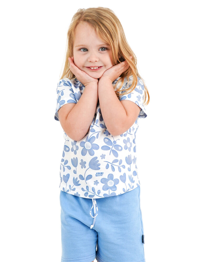 Indigo Bloom Girls Set Model2