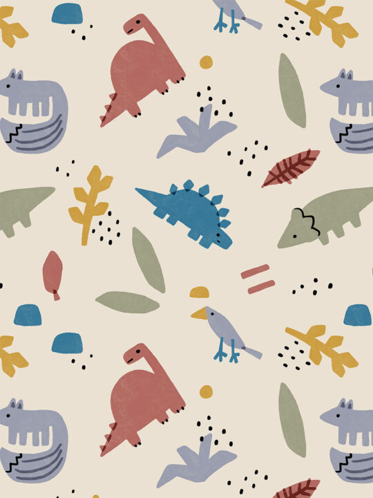 Roar and Snore Boys Pyjamas Print