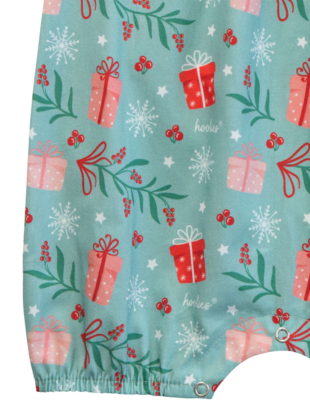 Girls Christmas Sprig & Sparkle Romper Set 3 Girls Christmas Sprig & Sparkle Romper Set - Image 3