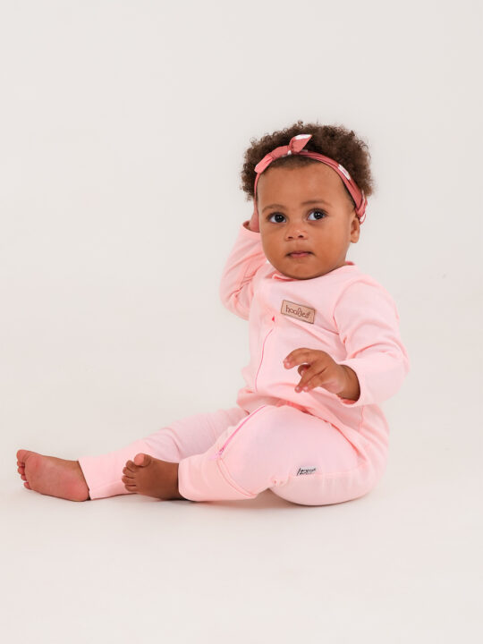Pink Cotton Onesie