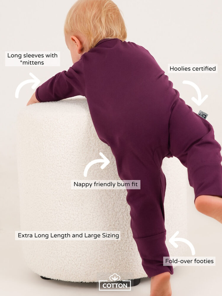 Berry Baby Cotton Lycra Onesie