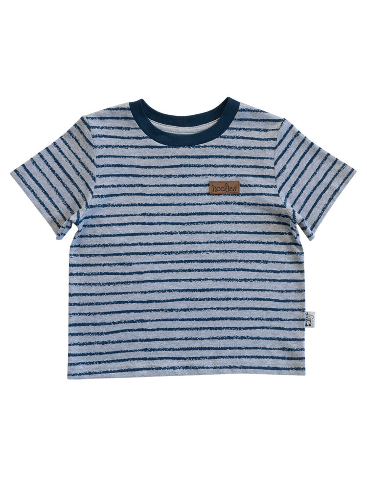 Blue Melange Stripe Shirt