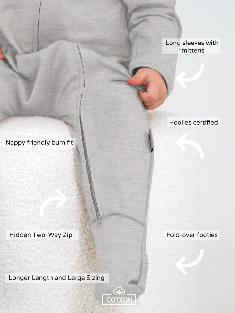 Red Cotton Lycra Onesie Model 3