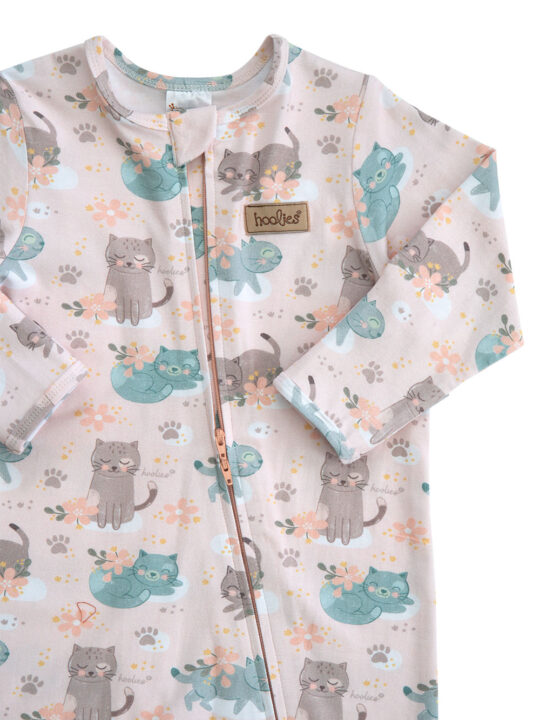 Kitty Girls Babygrow