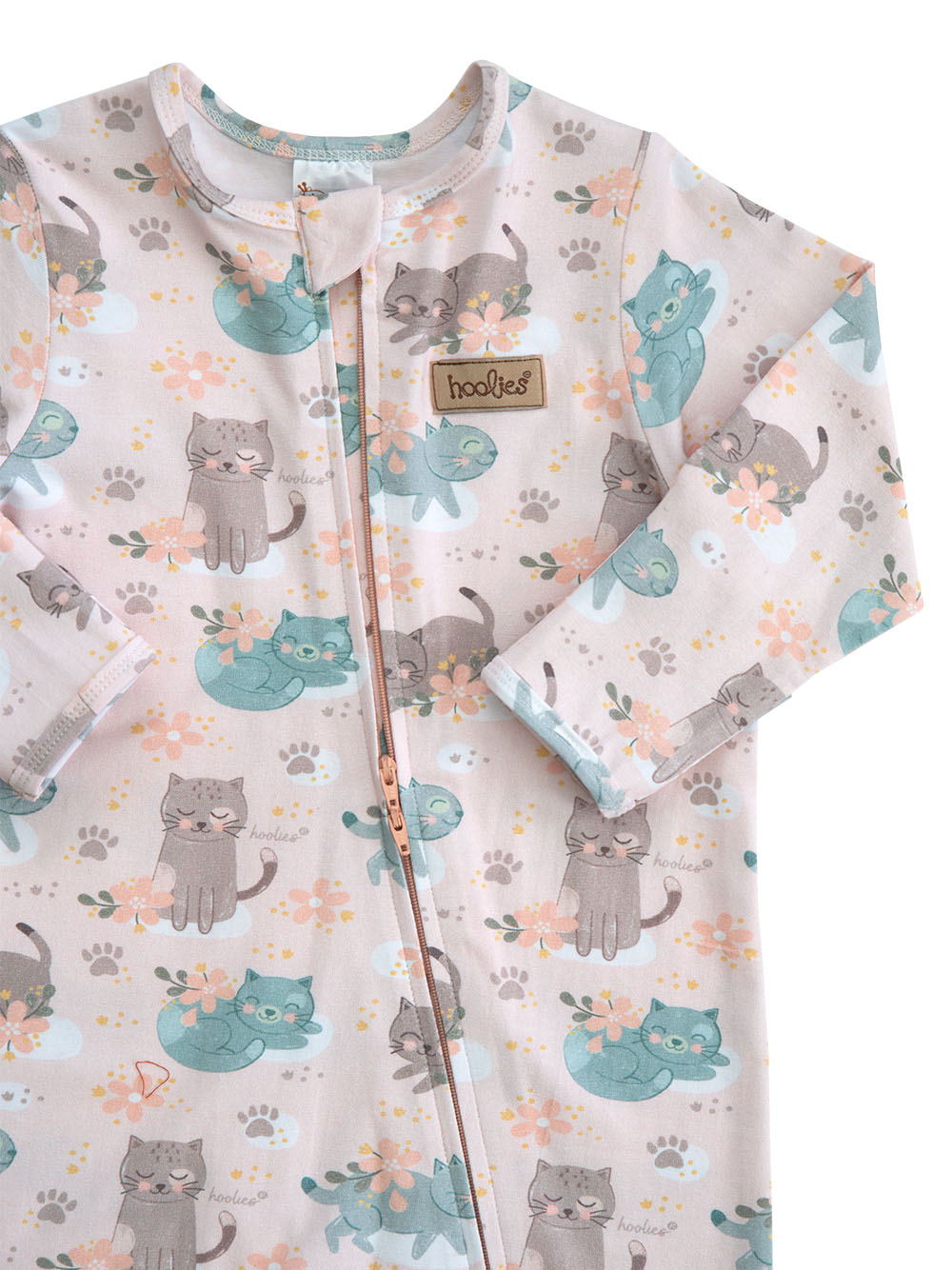 Kitty Girls Babygrow