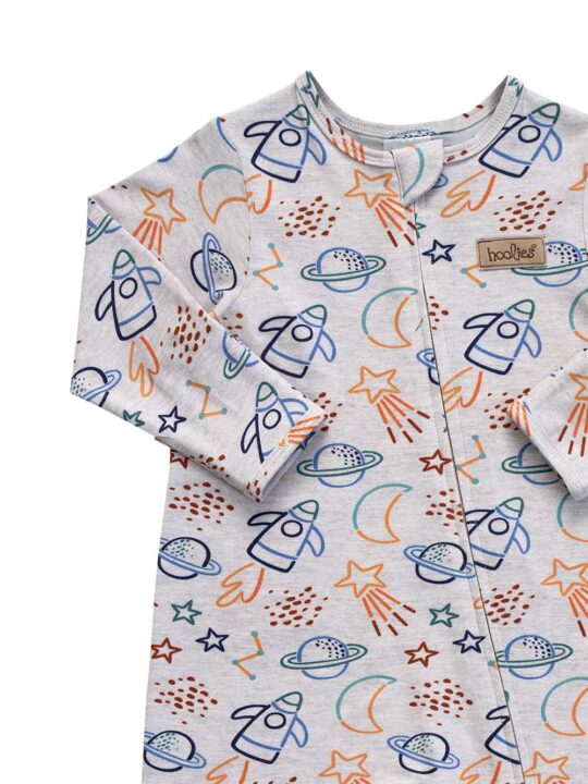 26ARO Rocket Rascal Onesie detail