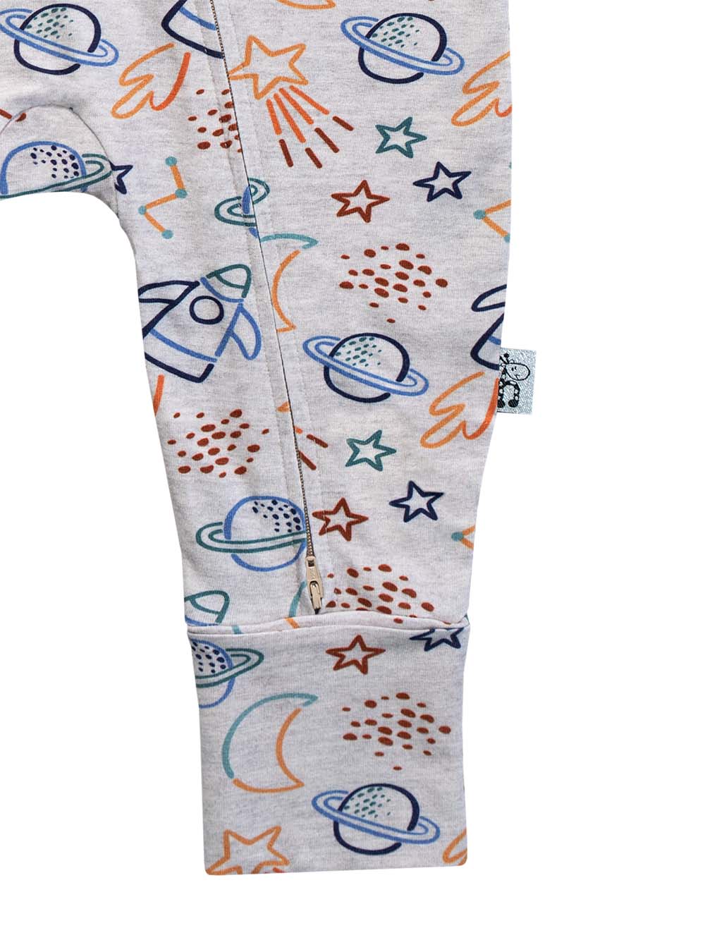 26ARO Rocket Rascal Onesie details