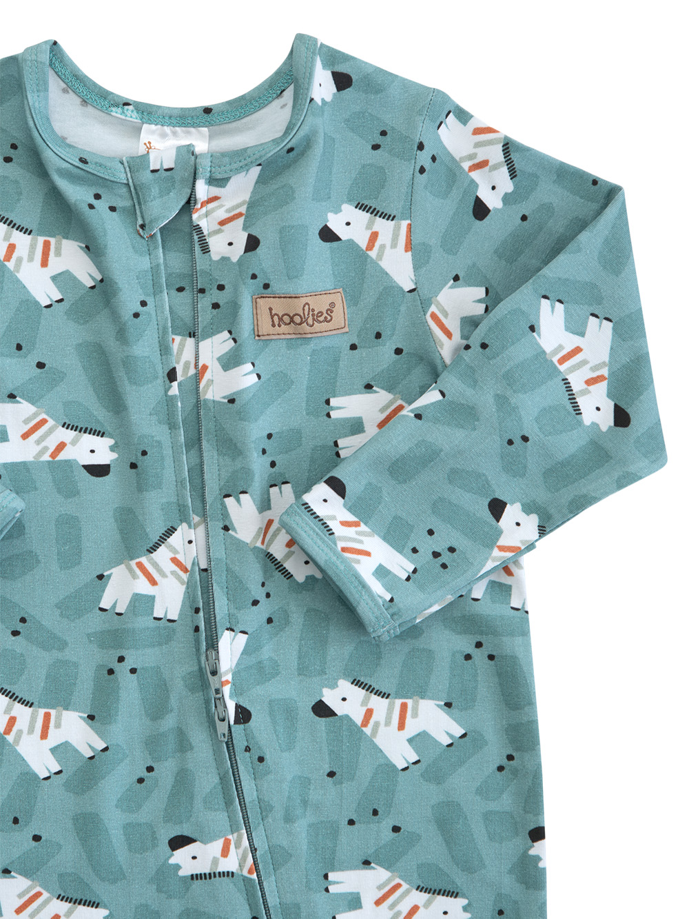 Tiny Zebra Cotton Onesie 3 26ATO Tiny Zebra Onesie Zoom 1