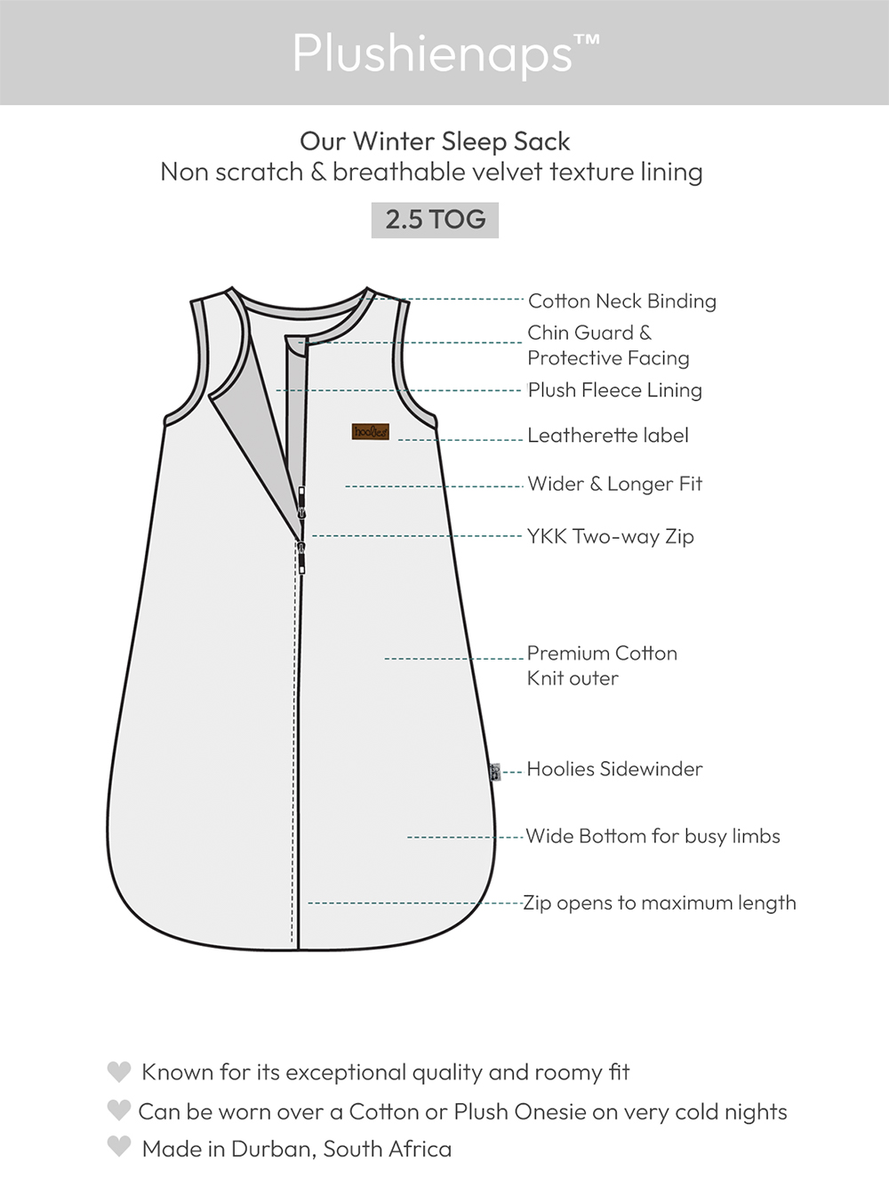 Plushienaps Diagram Plush Inner Cotton outer