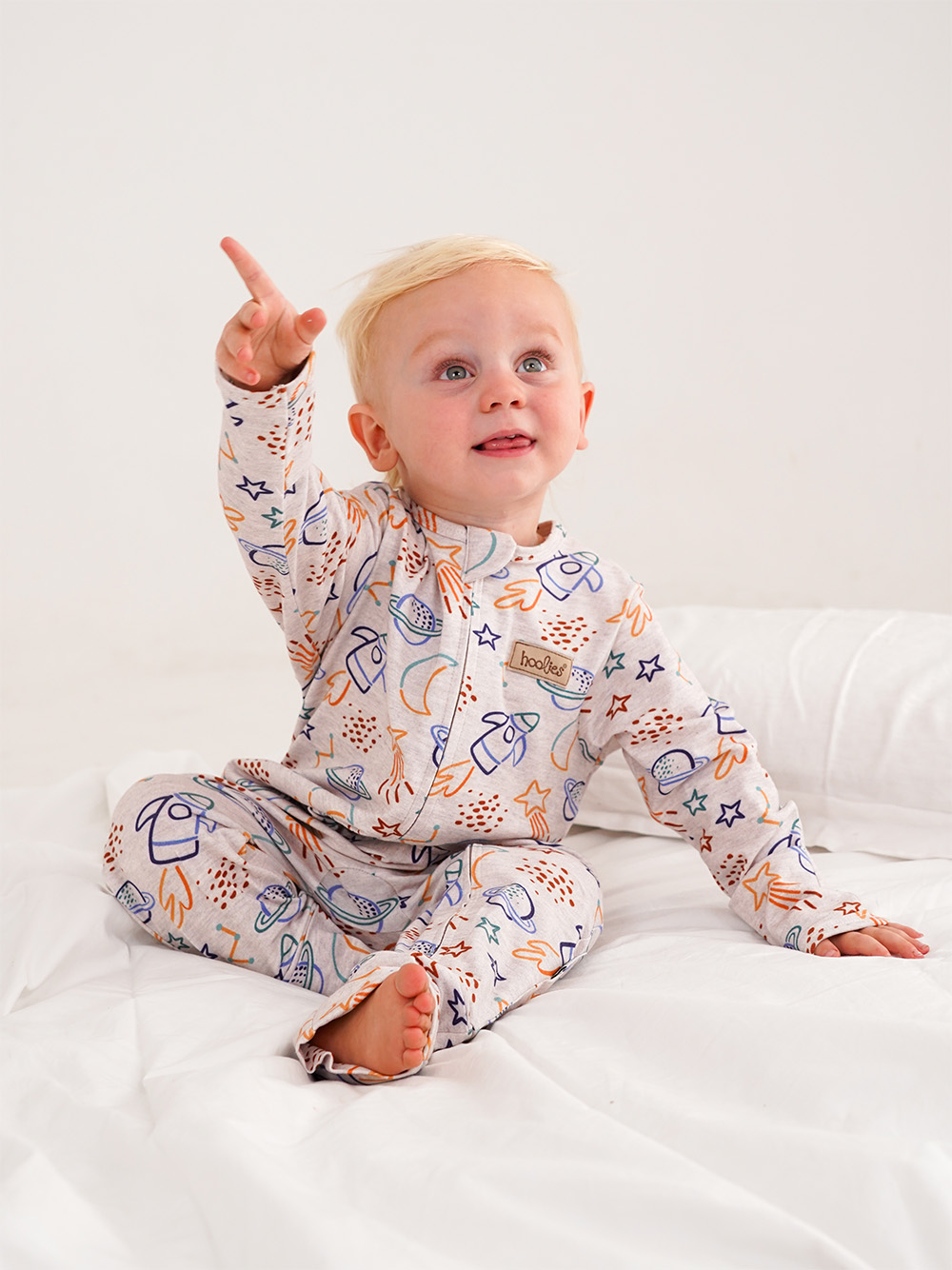 Rocket Rascal Onesie Model2