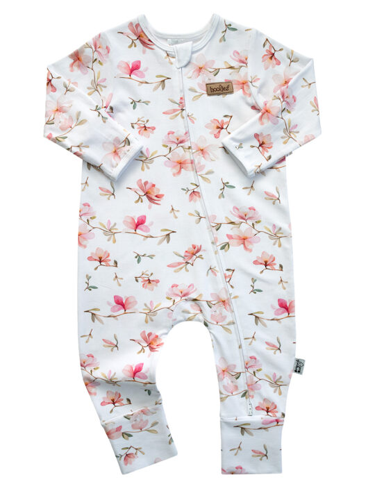 26ADO Dewdrop Petals Onesie