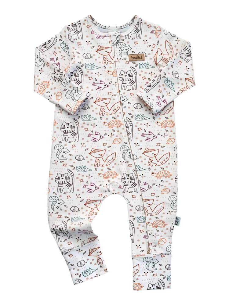 26AVA Vanilla Woodlands Summer Onesie