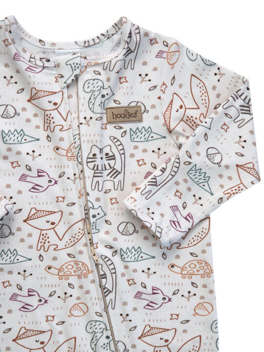 Vanilla Woodlands Cotton Onesie - Image 2