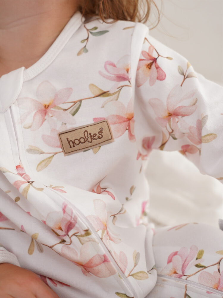 Dewdrop petals Onesie Detail