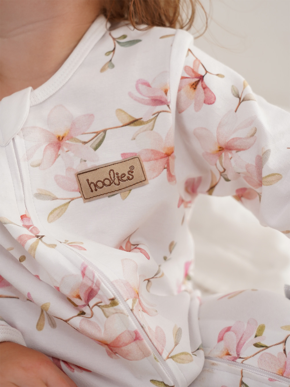 Dewdrop petals Onesie Detail