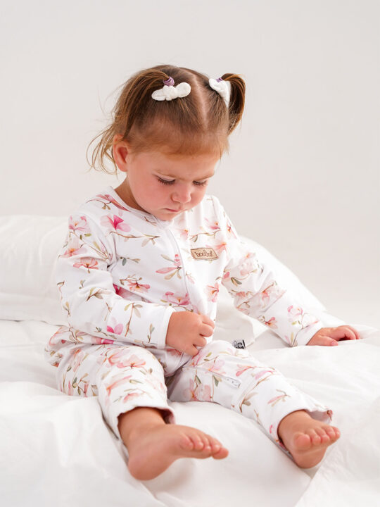 Dewdrop petals Onesie Model
