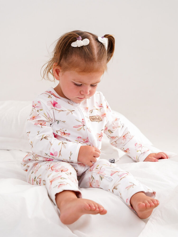 Dewdrop petals Onesie Model