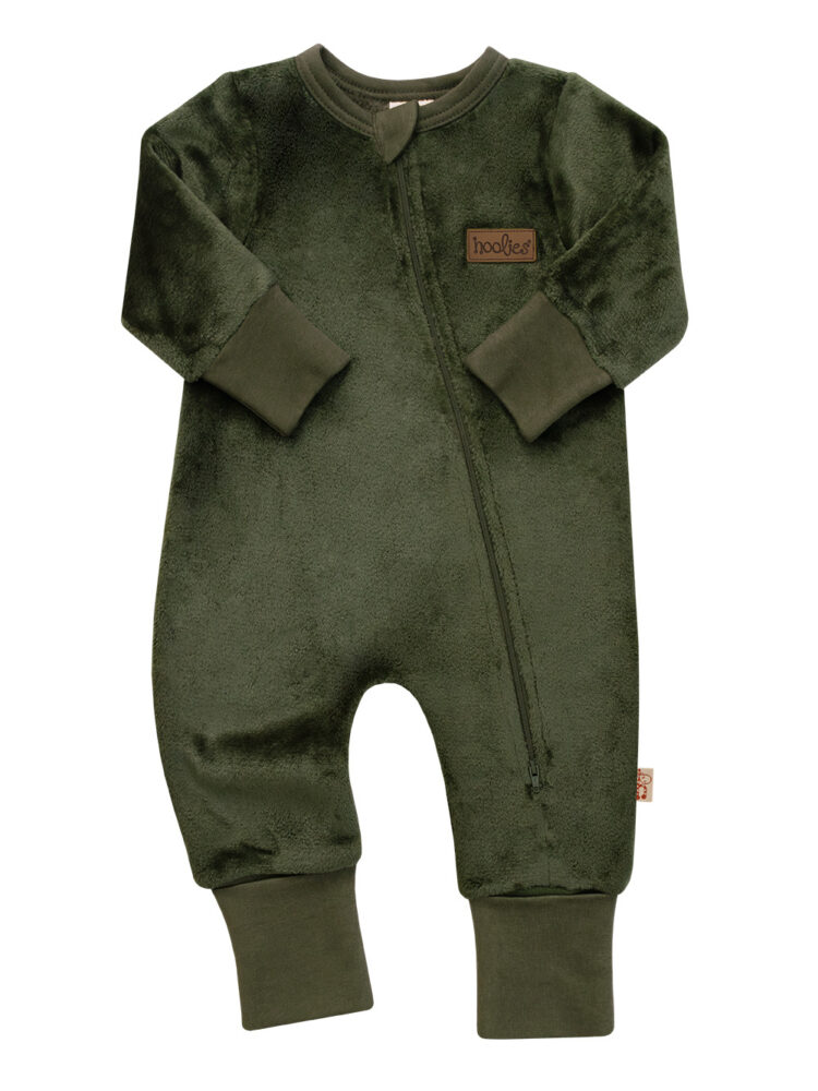 Khaki Plush Onesie