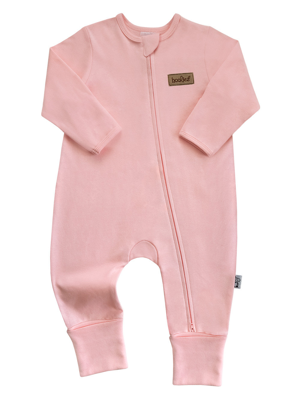 Pink Candy Cloud Winter Cotton Onesie Interlock