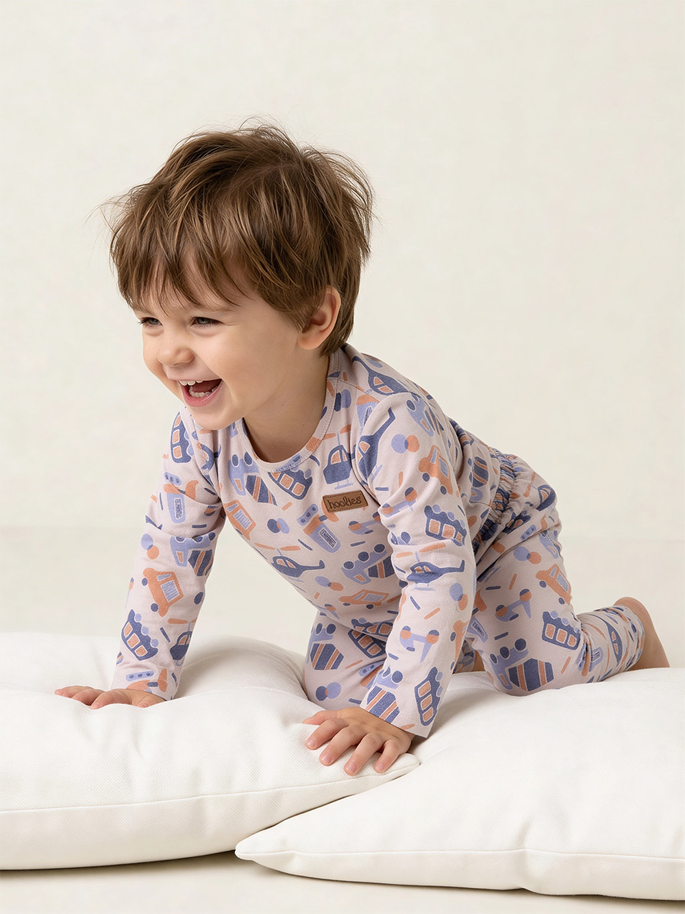 26ALP Little Movers Boys Winter Pyjamas SET Model2