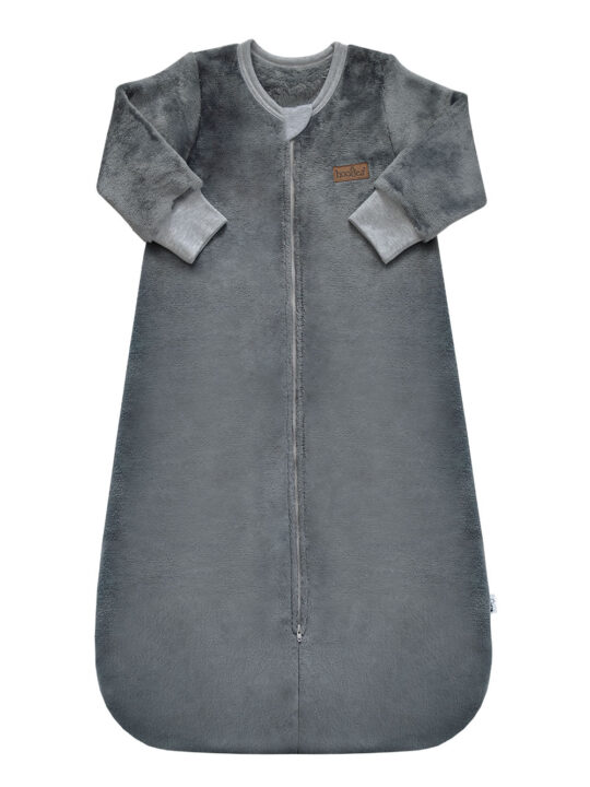 Grey Winter Plush Kids Sleep Sack