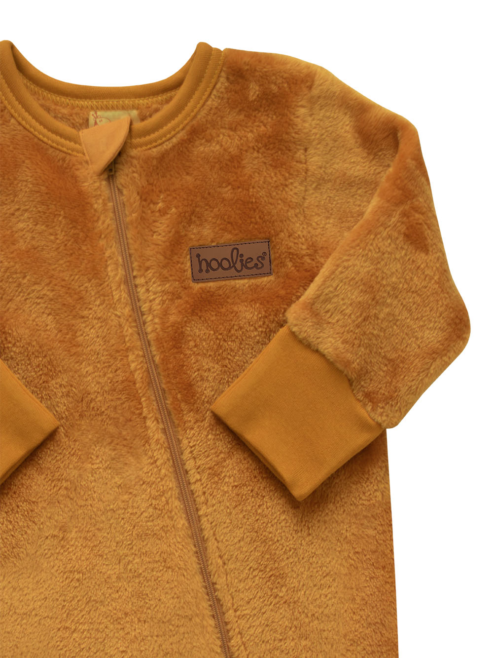 Mustard Plushiegrow Onesie Detail