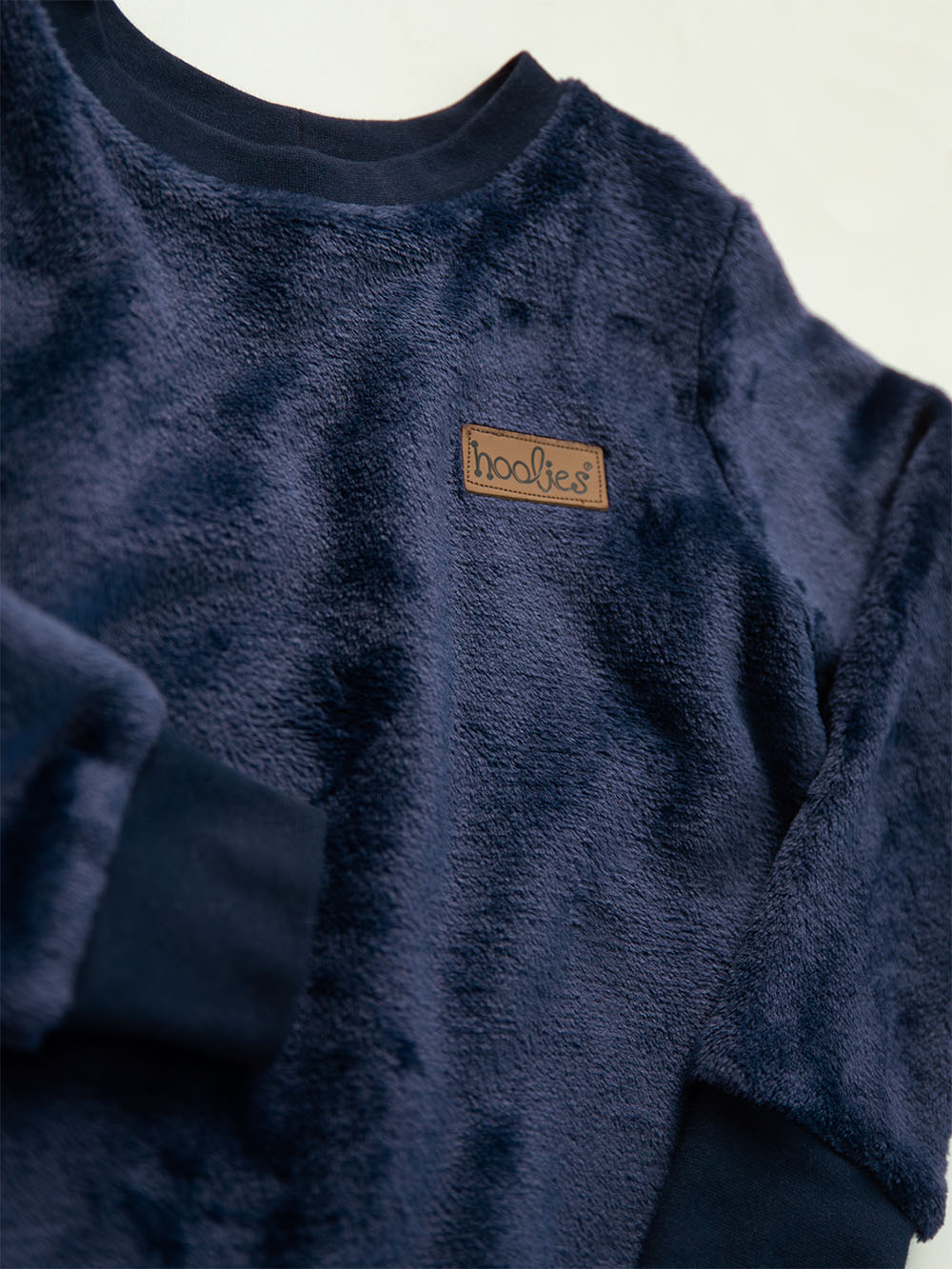 Navy Plush Track Set Detail