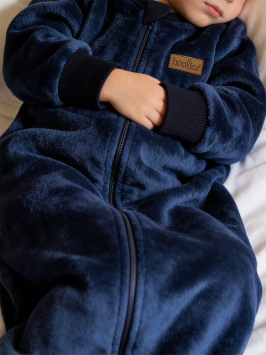 Navy Sleeved Sleep Sack Model 2