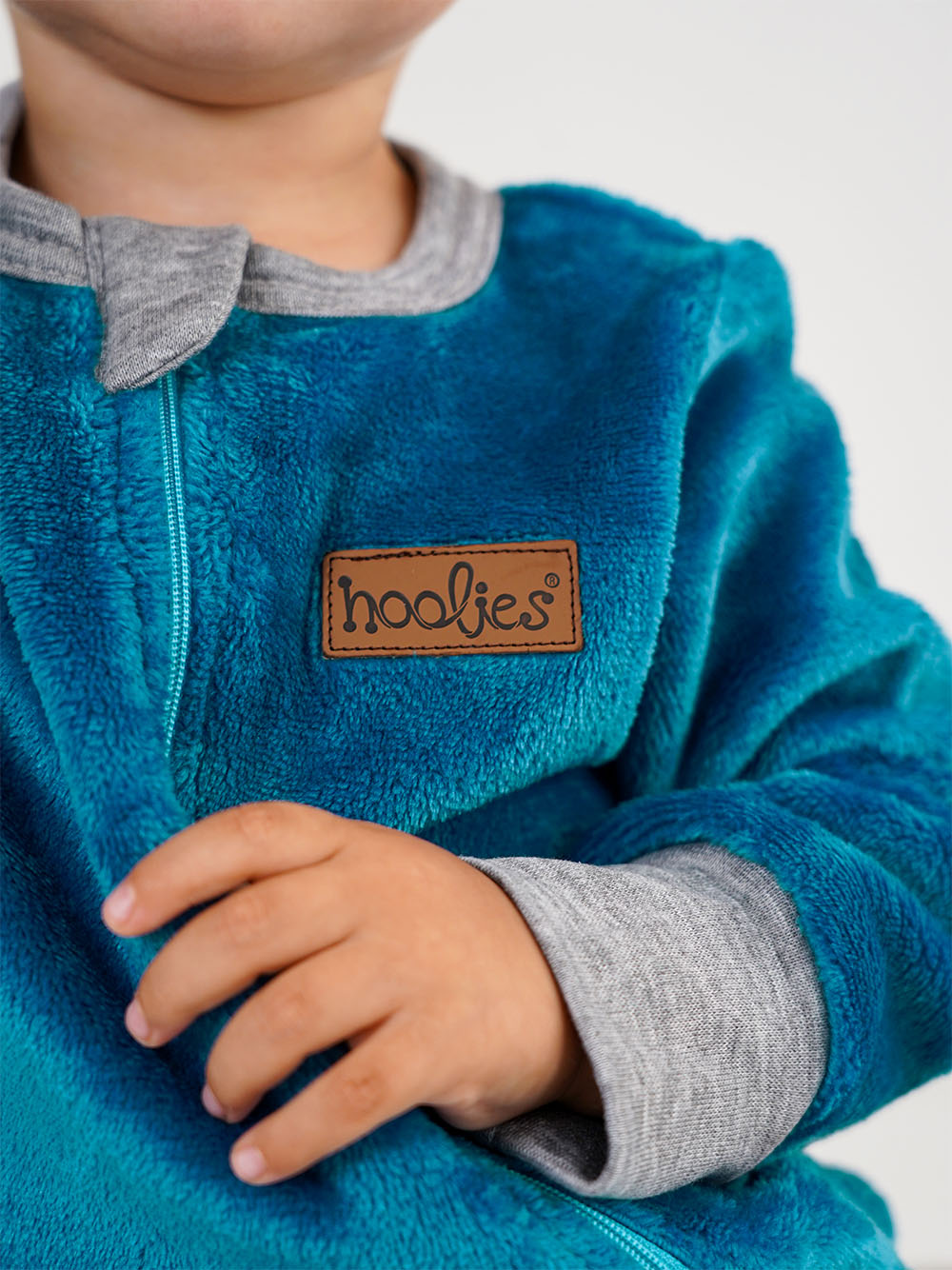 Plushiegrow Teal - Warm Babygrow