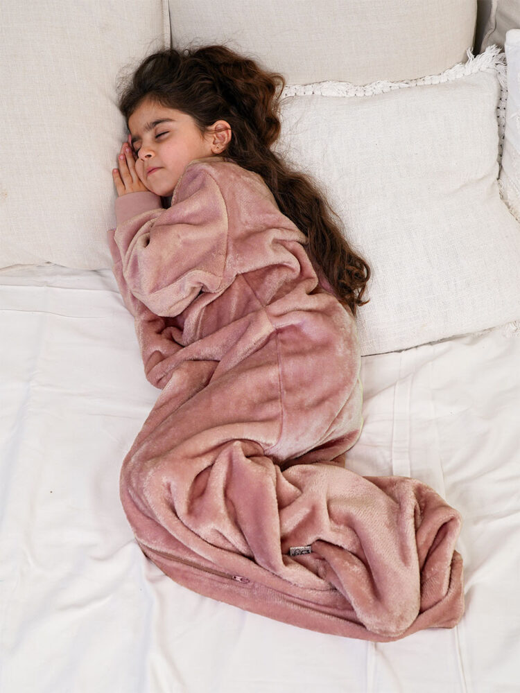 Rose Gold Winter Sleeved Sleep Sack