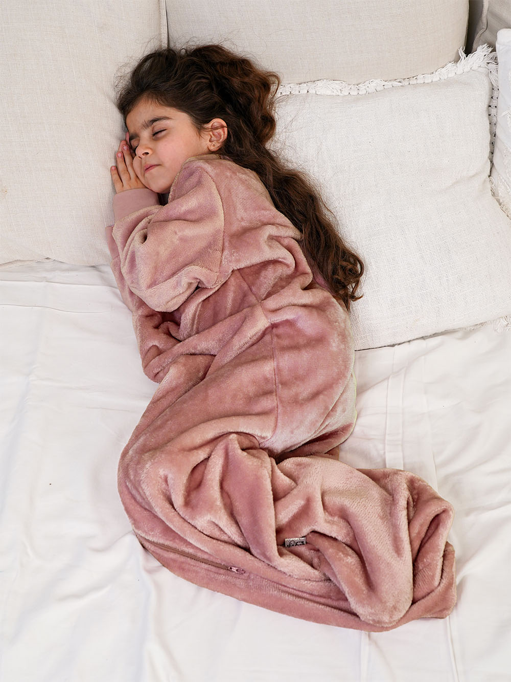 Rose Gold Winter Sleeved Sleep Sack