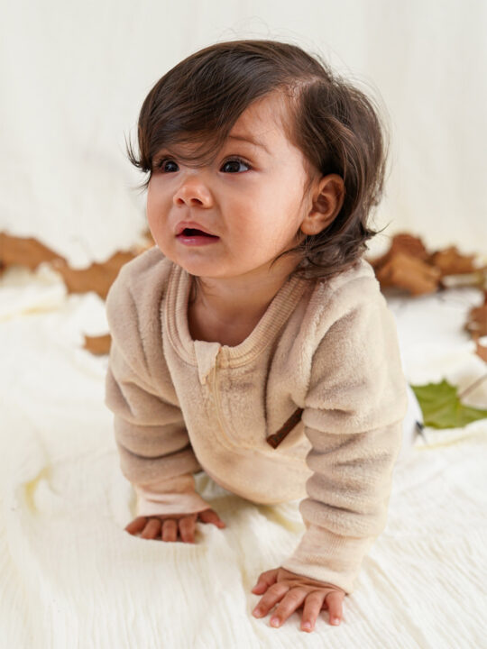 Stone Plush Model Oatmeal Rib 2