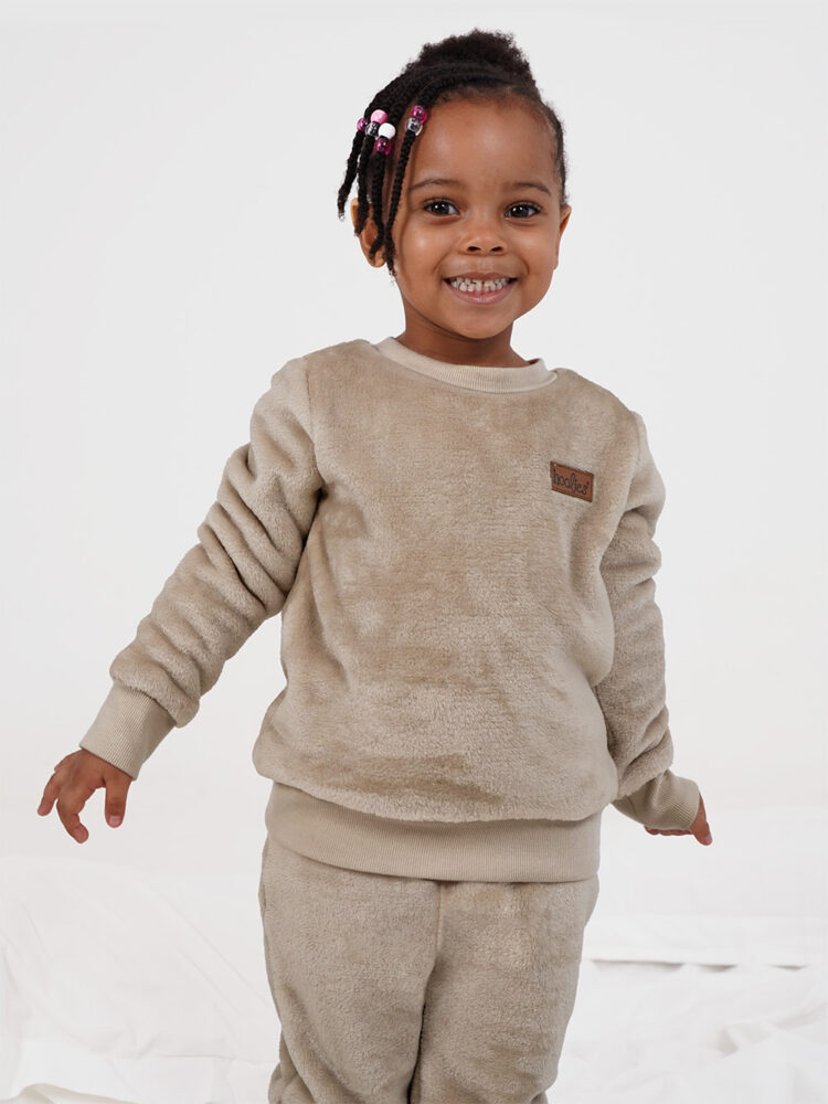 Stone Plush Warm Kids Set