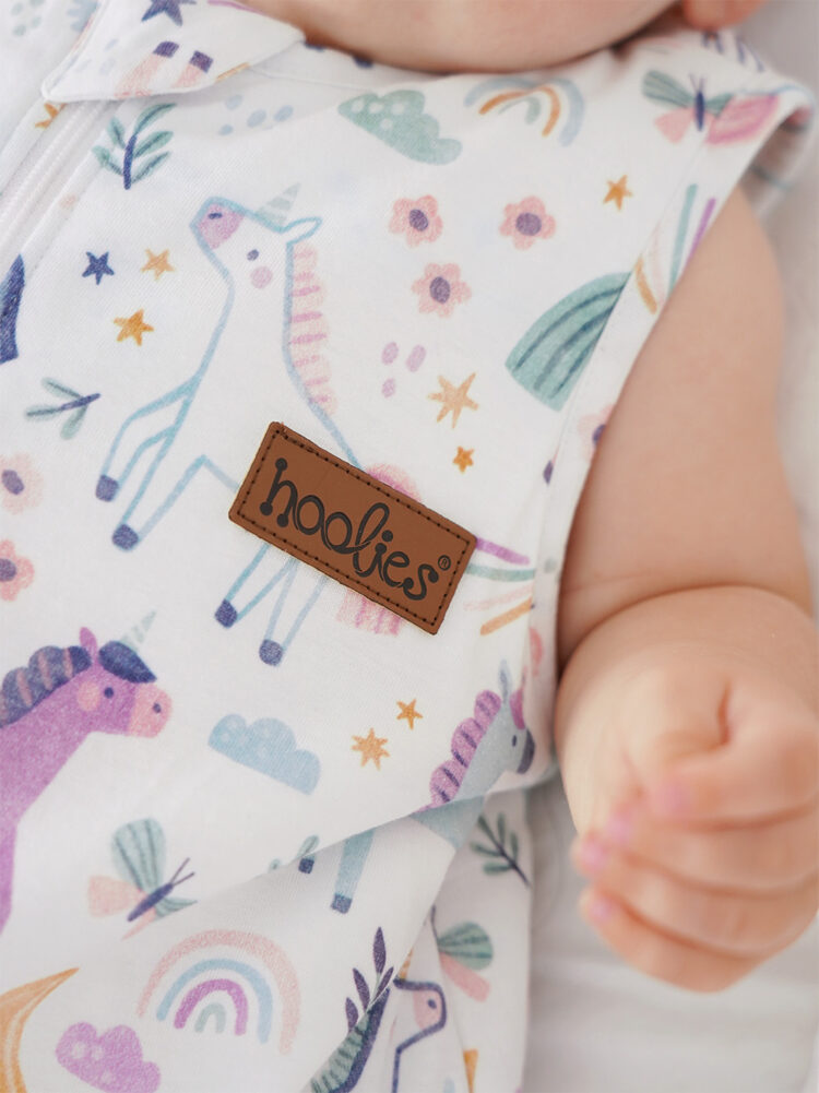 Sugar Sparkle Sleep Sack Model