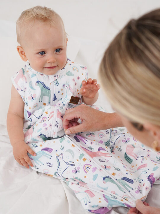 Sugar Sparkle Sleep Sack Model 3