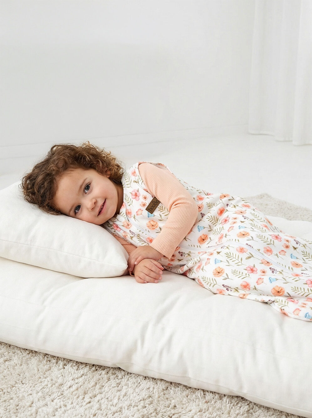 Botanical Whimsy Sleepsack Model
