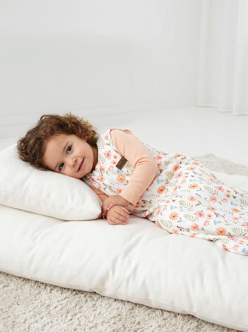 Botanical Whimsy Sleepsack Model